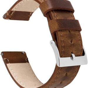 Yeacun-Top Grain Leather Watch Band Strap - Choice of Width - 22mm