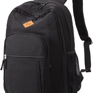 Yeacun-Classical Basic Travel Backpack For School Water Resistant Bookbag